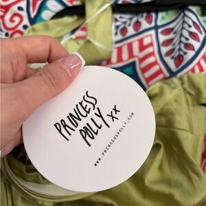 Princess Polly Vibrant Lime Dress